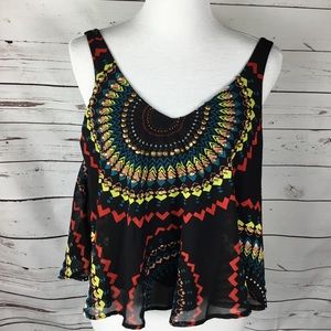 Angie Tank/Crop Top. Size Small